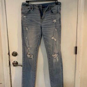 Men’s stone wash jeans